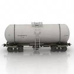Wagon Tank 3D model