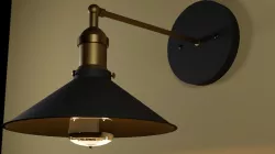 Wall lamp Low-poly  3D model
