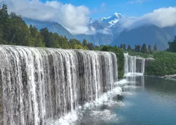 waterfall Low-poly  3D model