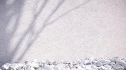 White grainy plaster texture 3D model