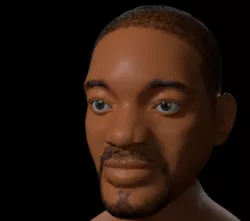 will smith  3D model