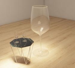 ▷ stemless wine glass 3d models 【 STLFinder 】