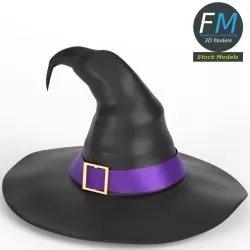 Witch hat 3D model