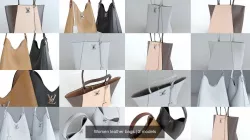 Women leather bags 3D Model Collection