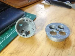 1.75in 2 blade Spinner for a RC Howard DGA-3 Pete