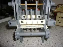 3-bit Mechanical Punch Card Reader