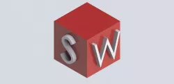 3D Solidworks Logo