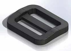 .75" Slide Lock Buckle/ Tri-glide
