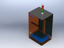 Acrylic case for machine vision