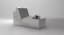 Adjustable angle V-Block