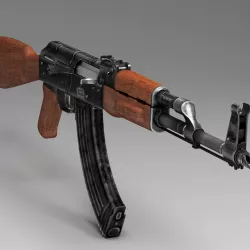 ak47 kalashnikov 3D model