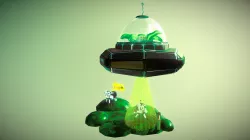 Alien Invader - The Cow Theif 3D model