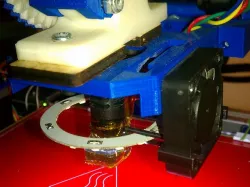 Aluminum mendel  led ring fan mount