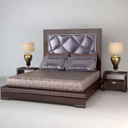 Art Deco Bedroom 3D model