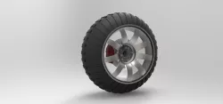 Assembly of ATV Tyres