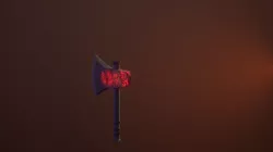 Axe of Savage Low-poly  3D model
