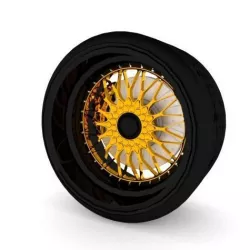 BBS SUPER RS WHEELS 3D model