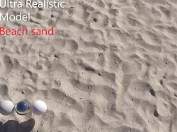 Beach Sand  Scan 3D model