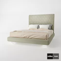 Bed Rialto Letto from Reflex Angelo - Design by Reflex 3D model