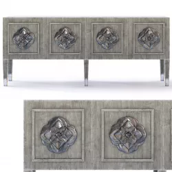 Bernhardt Nightingale Entertainment Console 3D model