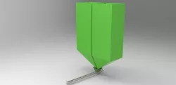 Bink 20 ton & screw conveyor