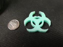 Biohazard Keytag