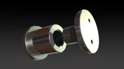 Book Screw with Snake Eye head (pig nose bolt)