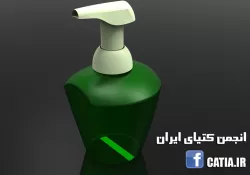 Bottle Of HandWashing Foam 
