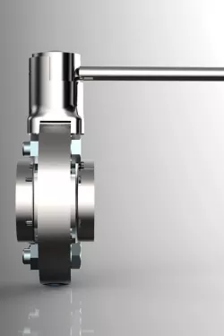 Butteflyvalve DN50