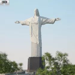 Christ the Redeemer 3D model