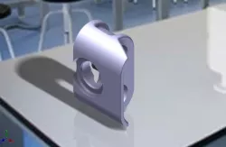 Clamp for army tank chain