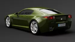Coupé sports car