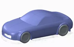 Creo Car Tutorial - Mock Up Nissan 350z in 80 mins