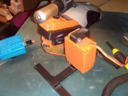Desktop Laser Turret with Kinect Head Tracking