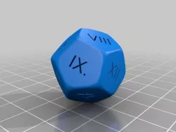 Dice - Dodecahedron (12 faces)
