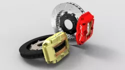 Disc Brake 6-Piston caliper / Rotor / Hat