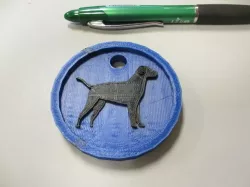 Dog Keychain