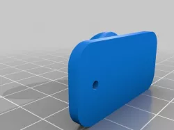 Door Handle for Enclosure Doors on MakerBots