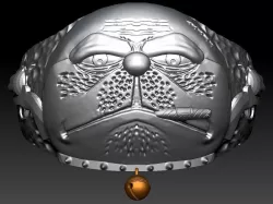 Doraemon Cigar Ring 3D model