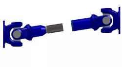 Double cardan shaft