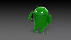 Droid enjoying a self made beer