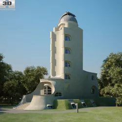 Einstein Tower 3D model