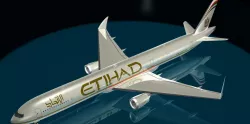 Etihad  Boeing 777 - 9X 3D model