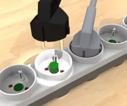 extension socket with easy plug-off system