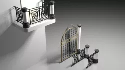 Fence pack 3D model