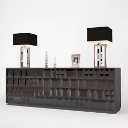 Fendi Madia Cabinet Carat 3D model