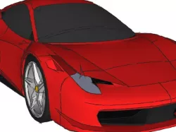 Ferrari 458 Model Kit