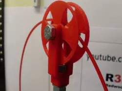 Filament pulley printertop