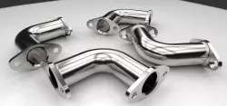 Flanged 90 deg elbow