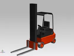 Forklift truck simply